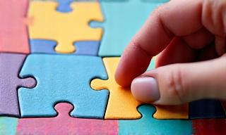 A puzzle being completed, symbolizing finding the right fit.